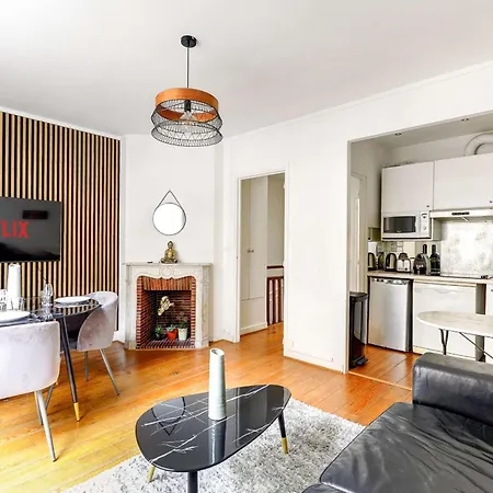 Duplex Raffine A Deux Pas De La Tour Eiffel - Avec A-c Appartamento